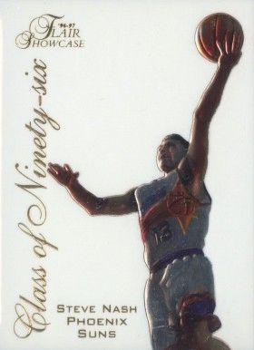 1996-97 Flair Showcase: Serial #'s, Hot Shots, Kobe Rookies
